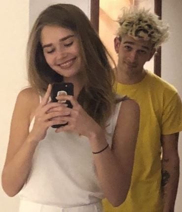 Gabriella Brooks and Matty Healy